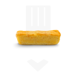 Petit four salé, lingot risotto crabe gingembre 30gr