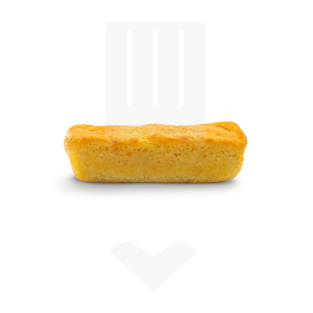 Petit four salé, lingot risotto crabe gingembre 30gr