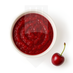 Purée de cerises noires de la plaine du Rhin