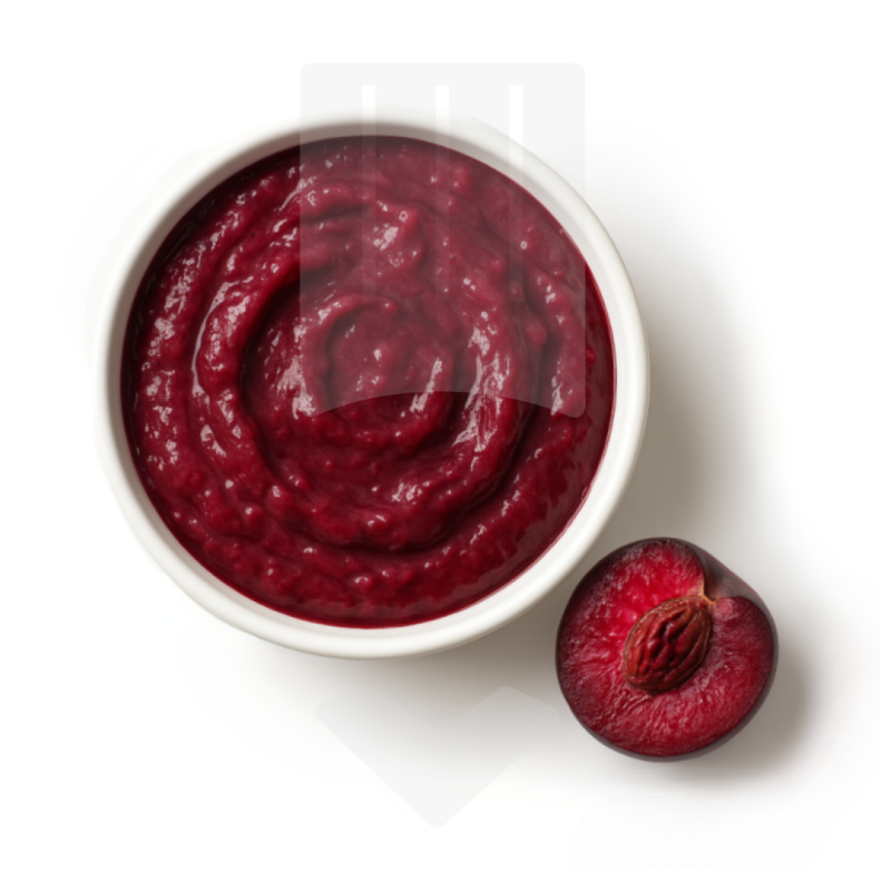 Purée surgelée pêches de vigne origine France
