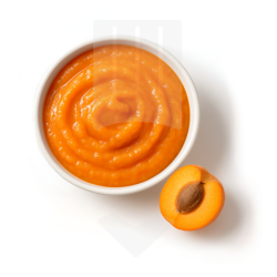 Purée d'abricots de Bergeron origine France