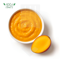 Purée 100% mangue Alphonso de 1kg