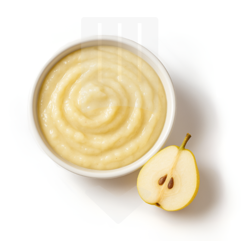 Purée surgelée poires williams origine France