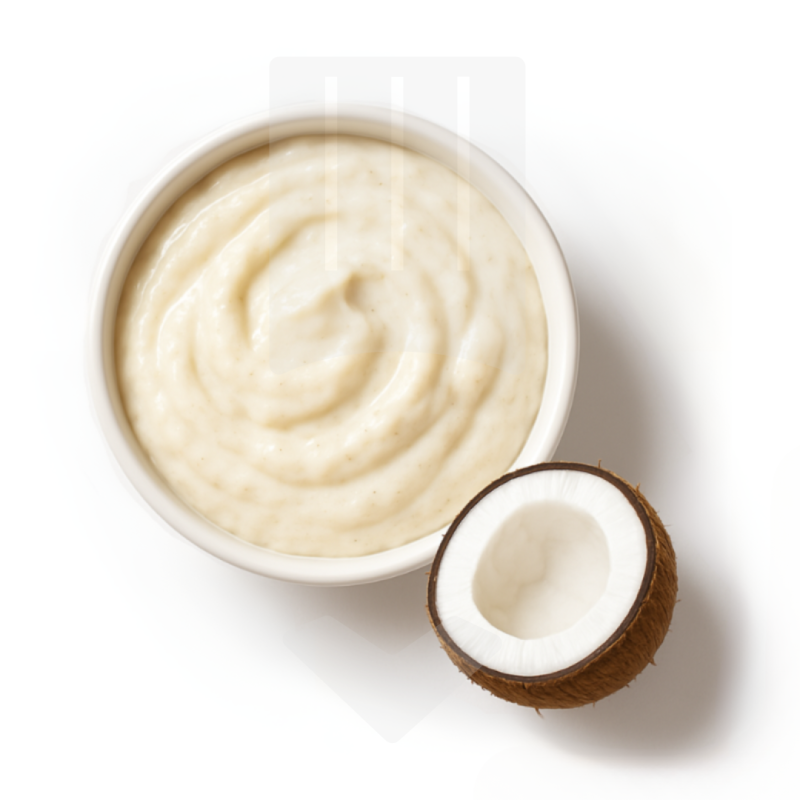 Purée de lait et de noix de coco d'Indonésie