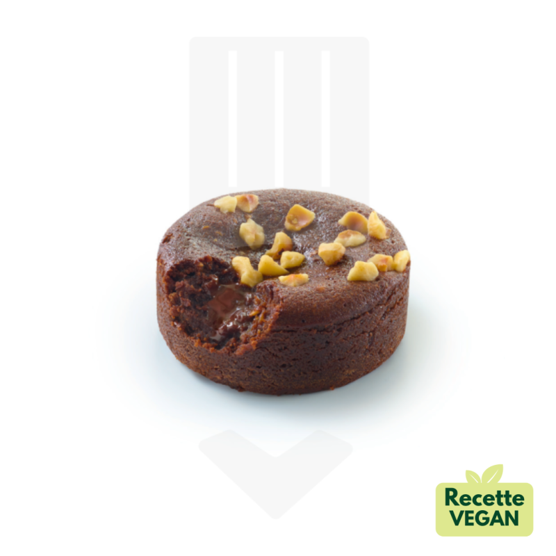 Moelleux choco-noisette, recette vegan 90gr