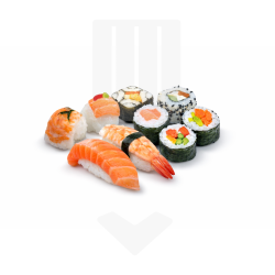Sélection de sushis et de makis "Clean Label"