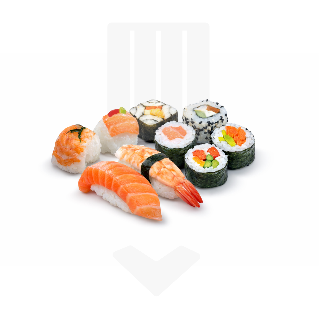 Sélection de sushis et de makis "Clean Label"