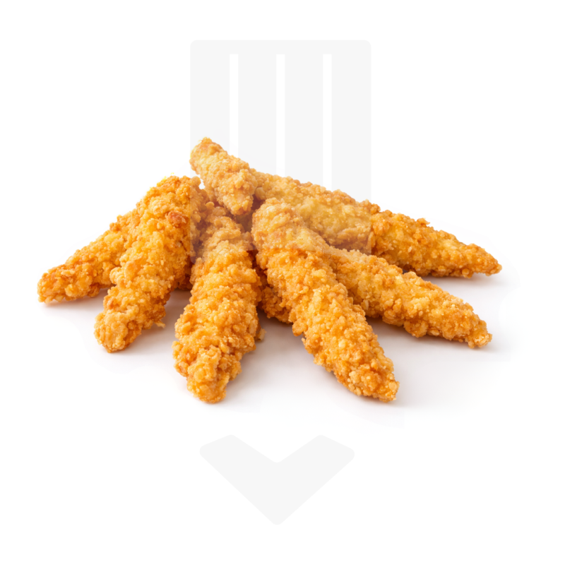 Mini aiguillettes surgelées de filet de poulet