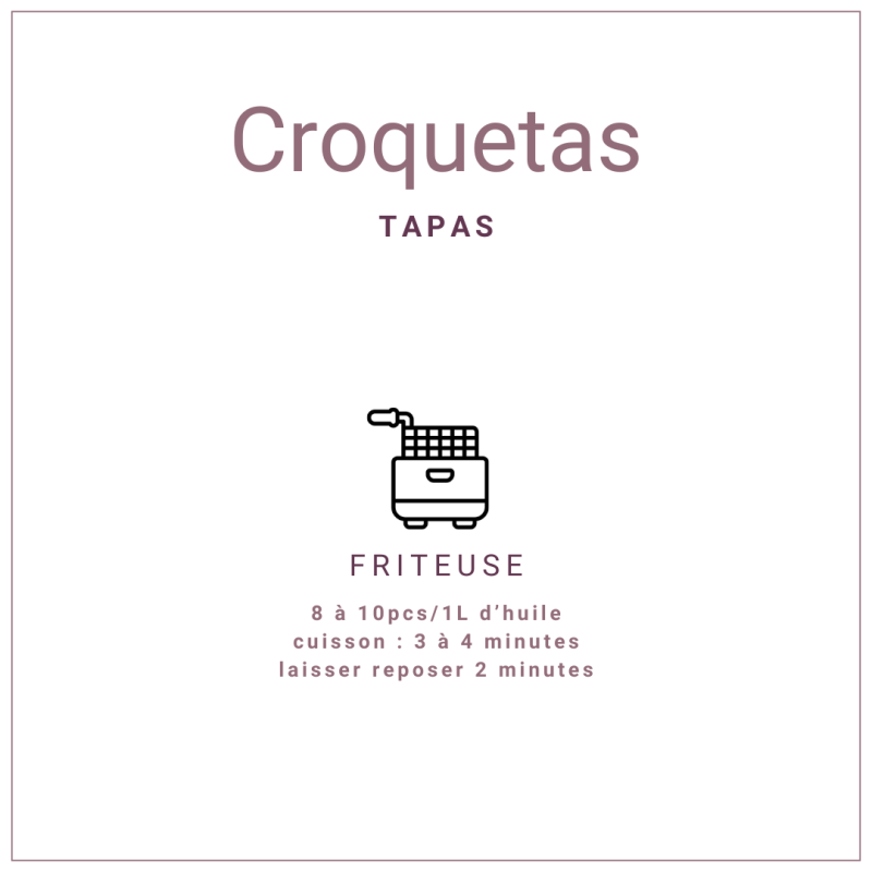 Mini Croquetas aux boeuf et piments surgelés