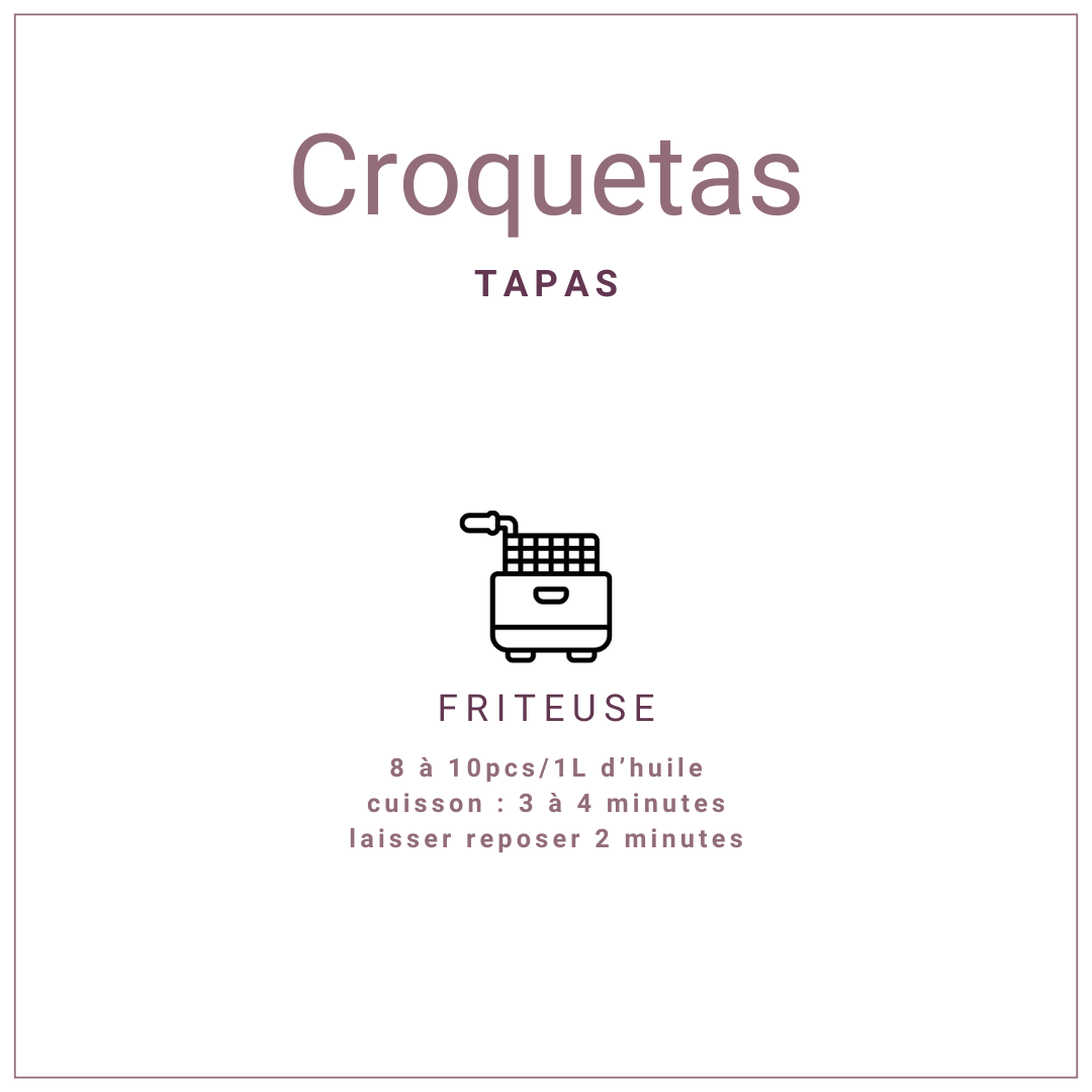 Mini Croquetas aux boeuf et piments surgelés