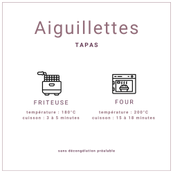 Aiguillettes de poulet aux graines surgelées 33gr