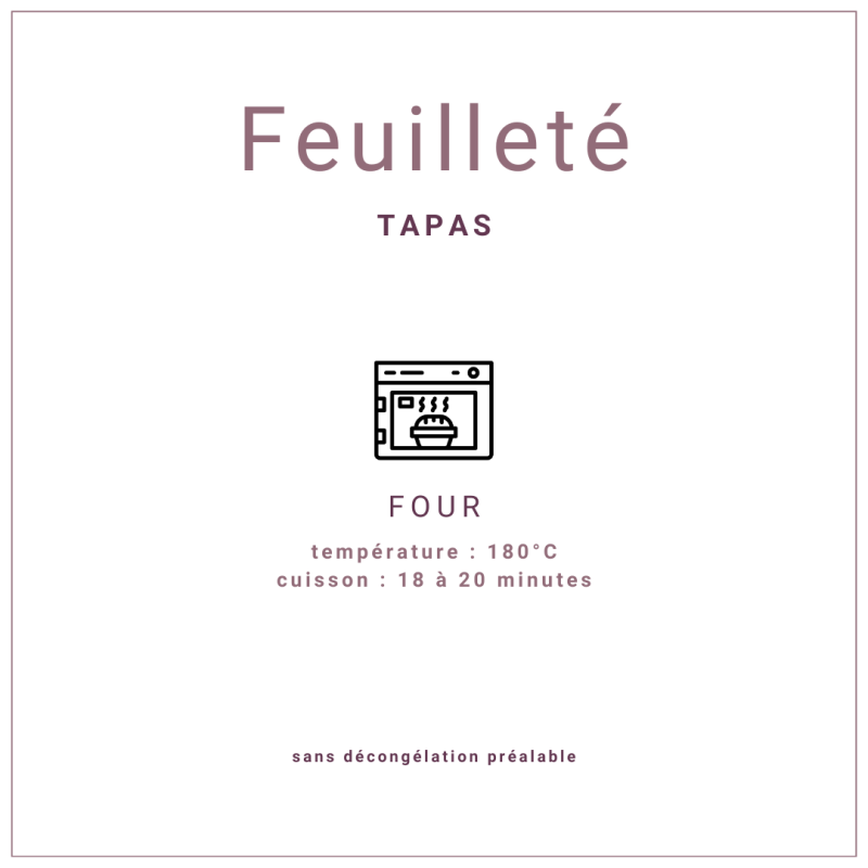 Mini feuilleté grecque épinards et féta 30gr