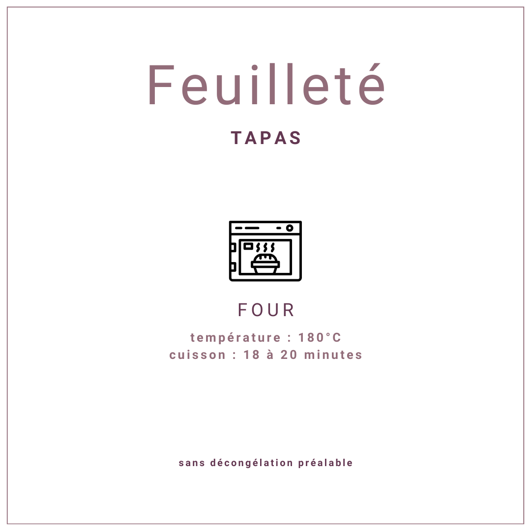 Mini feuilleté grecque épinards et féta 30gr