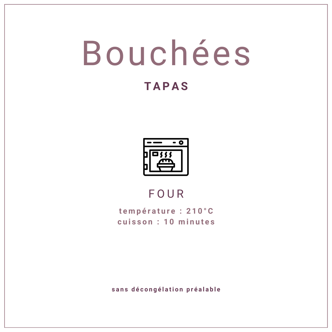 Bouchées aux marquants de légumes et ignames