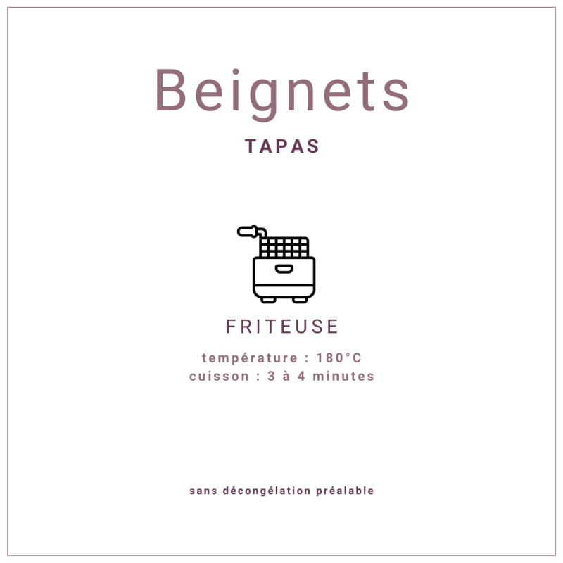 Beignets de crevettes cuisinés à l'ail et persil