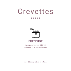 Crevettes panées sweet chili thaï +/-23gr