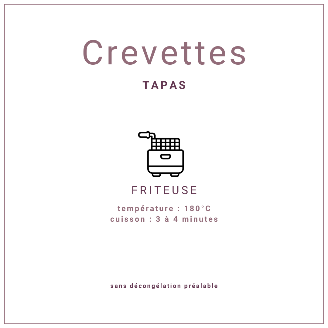 Crevettes panées sweet chili thaï +/-23gr