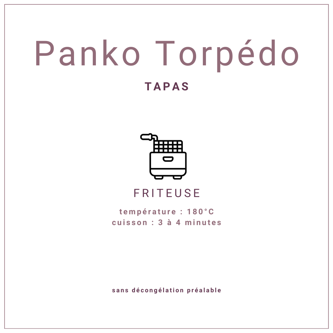 Queues de crevettes enrobage Torpedo PankoIQF| Chefcook