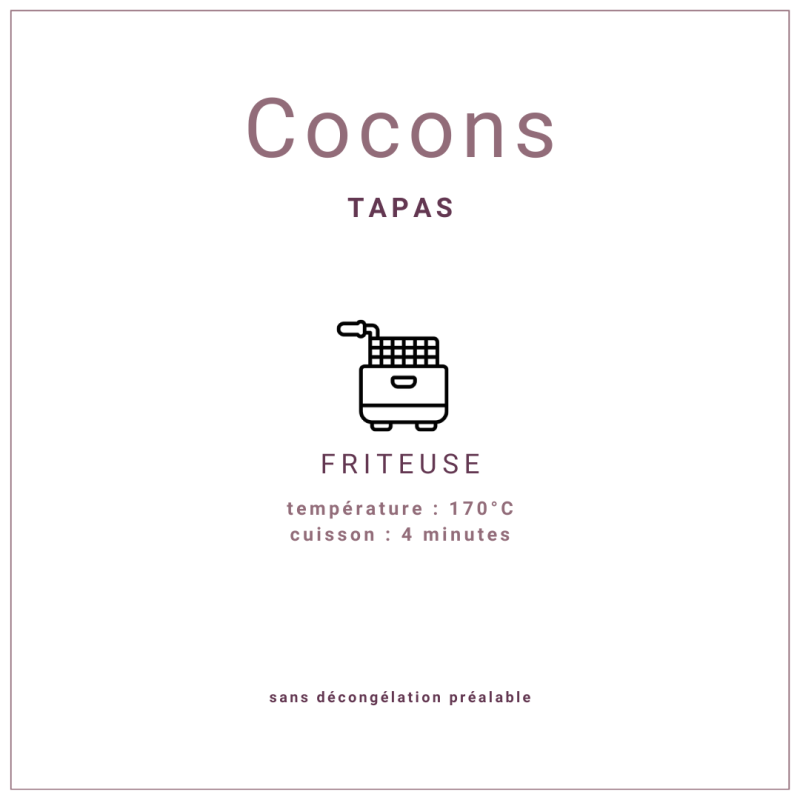 Crevettes cuites en cocon de pomme de terre