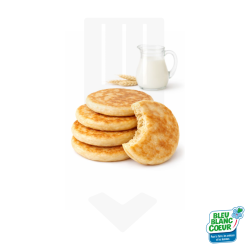 Mini blinis froment léger, au beurre, surgelé