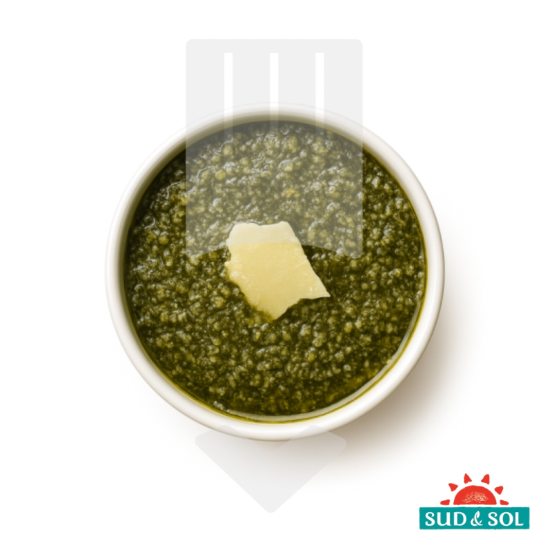 Sauce pesto au basilic et au fromage sans gluten