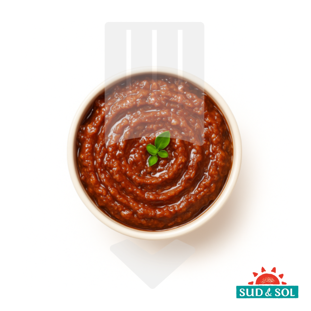 Tapenade de tomates mi-séchées et d'olives