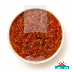 Tartare de concassé de légumes mi-séchés surgelés