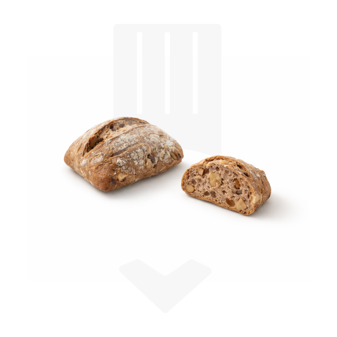 Petit pain noix et noisettes : recette Bridor