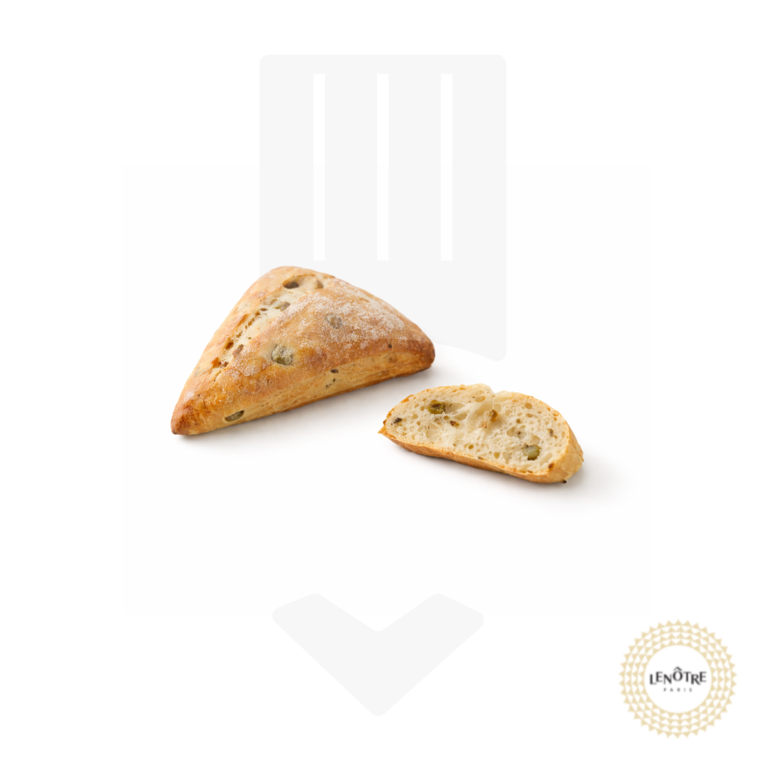 Petit pain aux olives vertes : recette Bridor