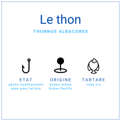 Tartare de thon albacore express 100gr | Grossiste