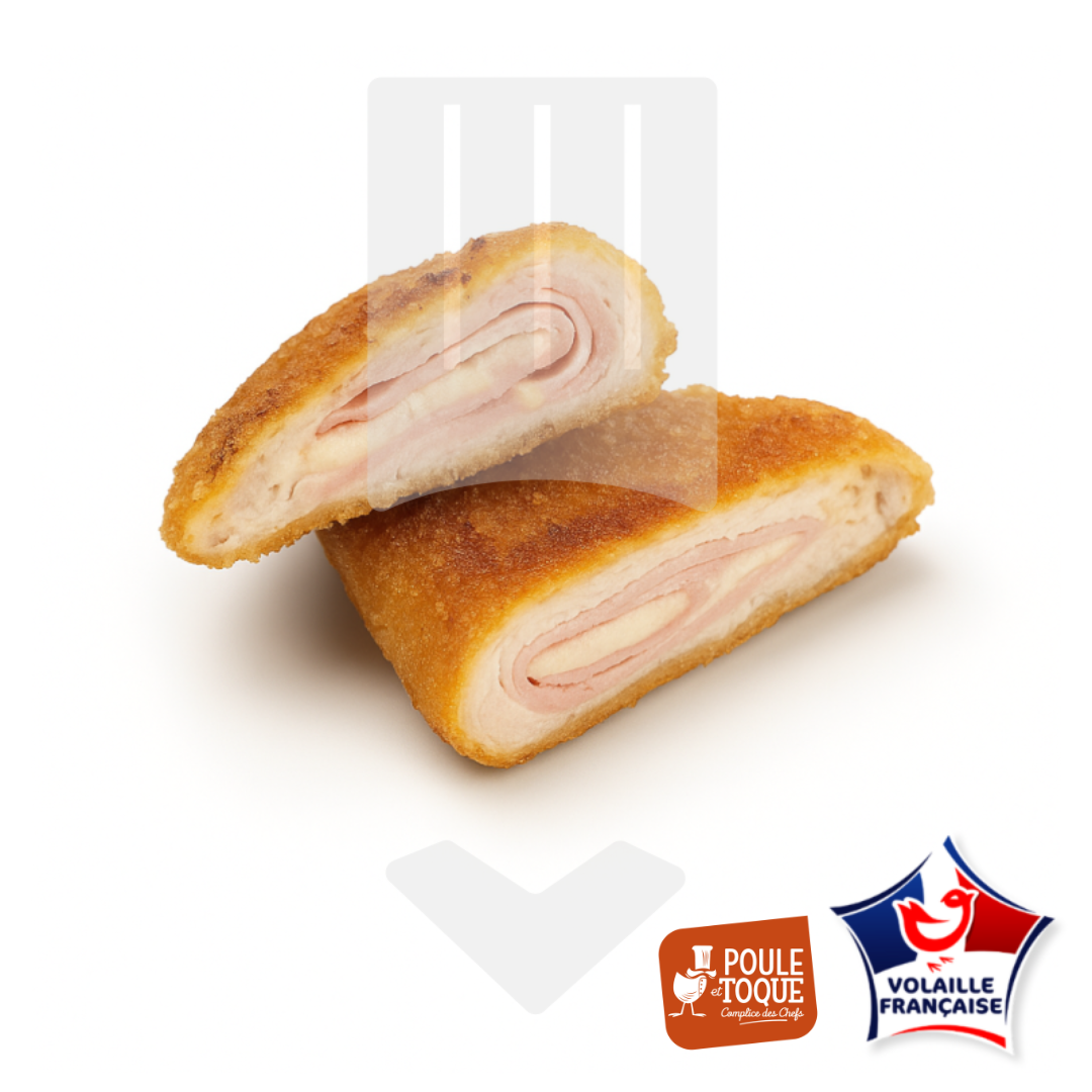 Cordon bleu de dinde 125gr préparé & surgelé