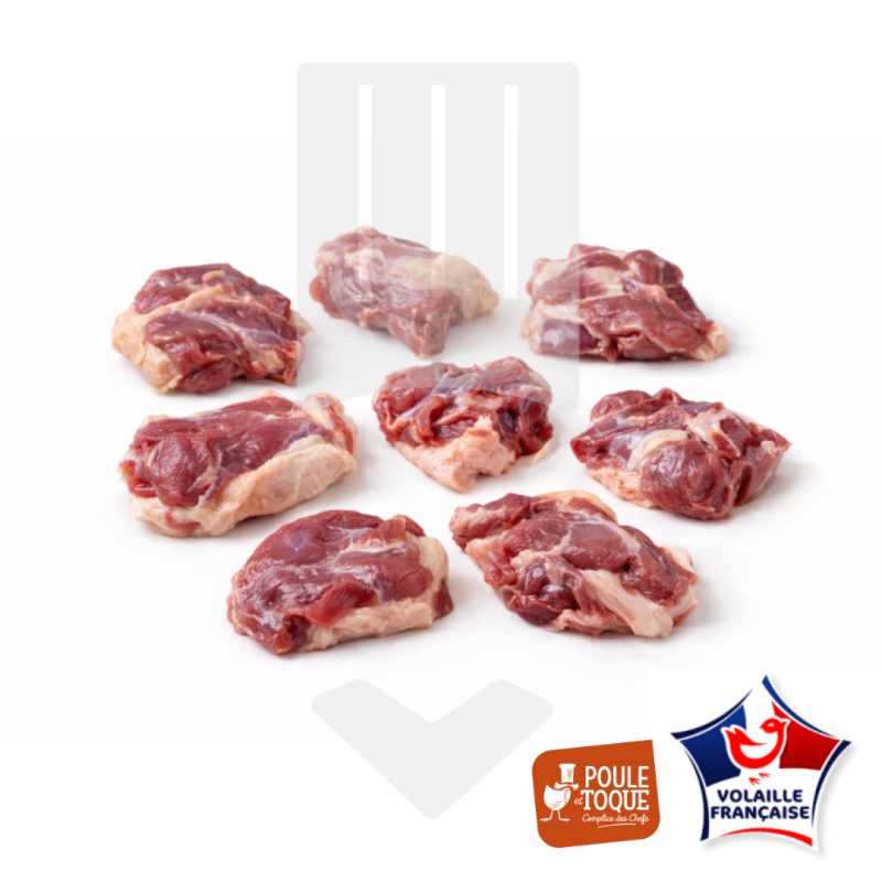 Sauté de cuisse de canard Français, calibre de 40 à 60gr