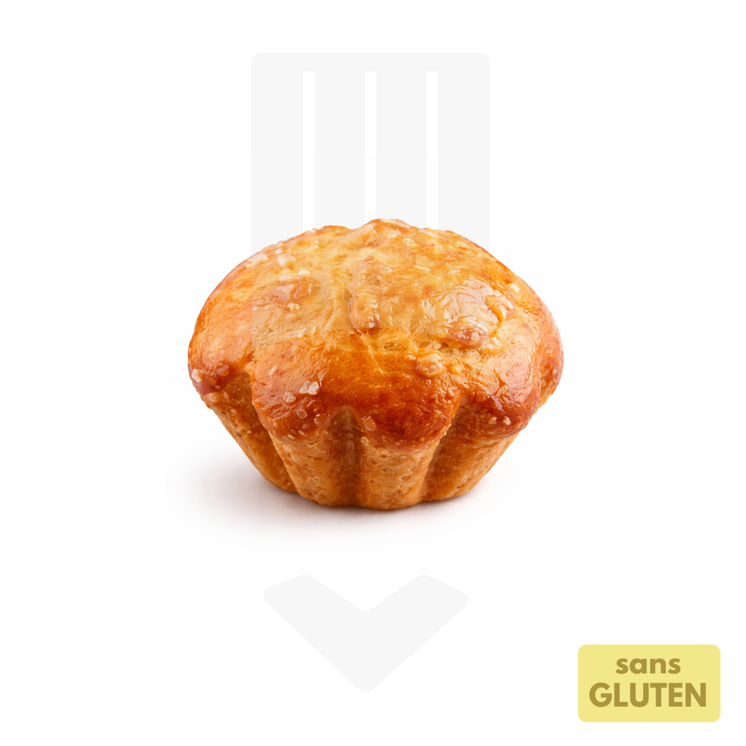 Brioche sans gluten pur beurre 50gr | Grossiste