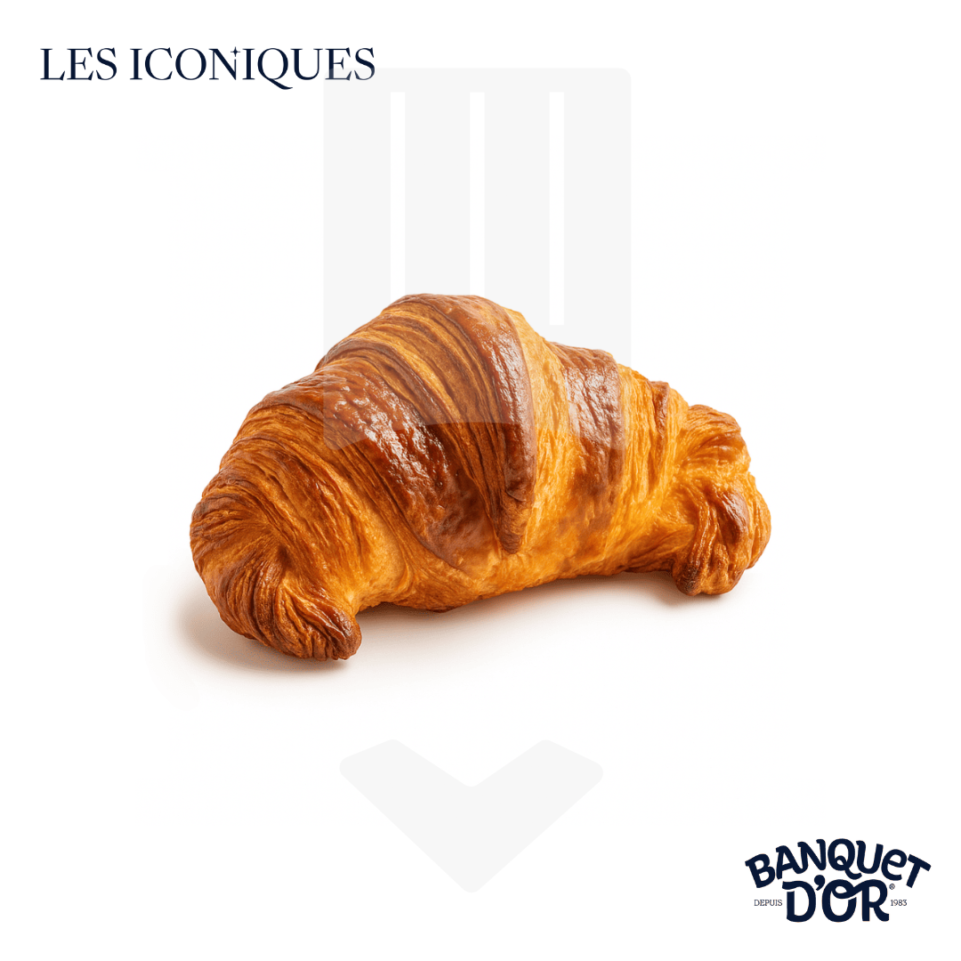 Croissant prêt à cuire pur beurre 80gr