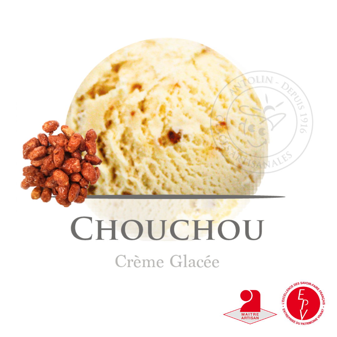 Bac 2.5L - Crème Glacée Chouchou | Grossiste Alimentaire