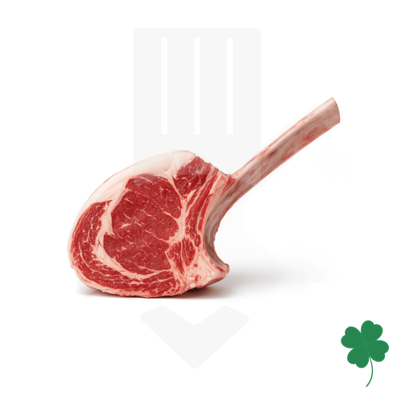 Tomahawk de côte de boeuf d'Irlande