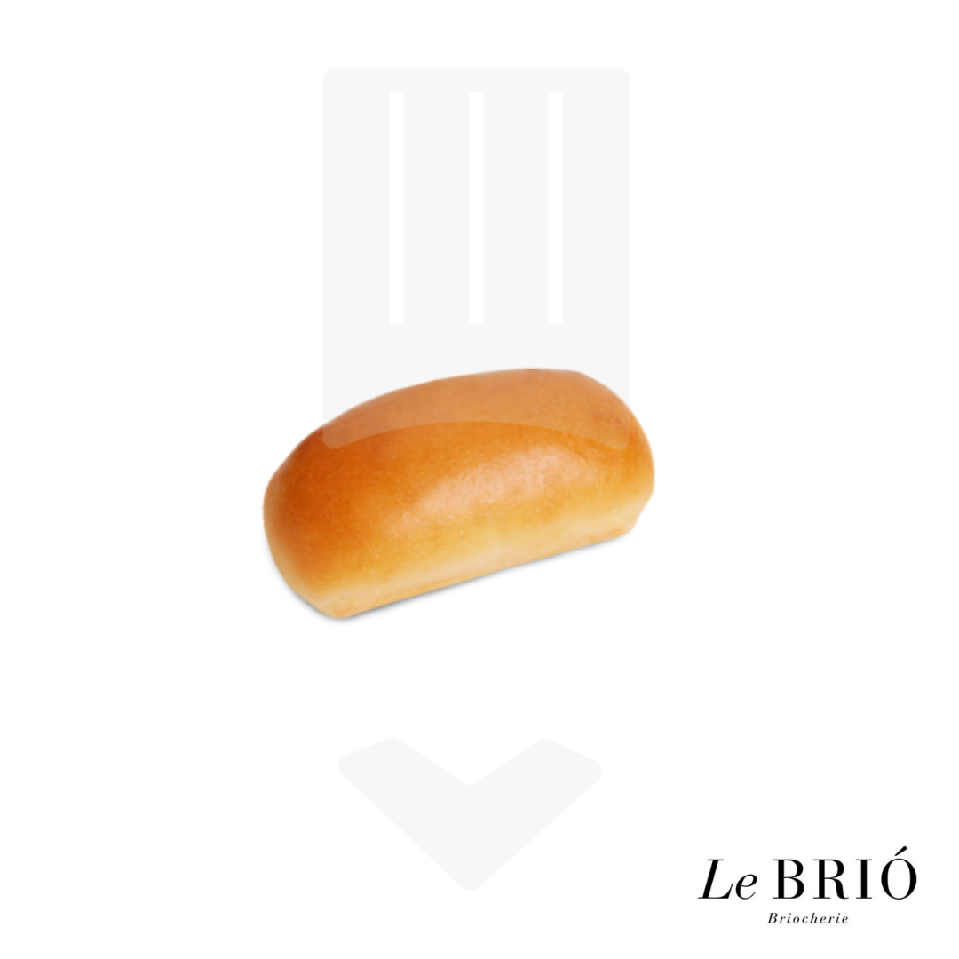 Petit pain hot dog, recette au beurre Le Brió 25gr