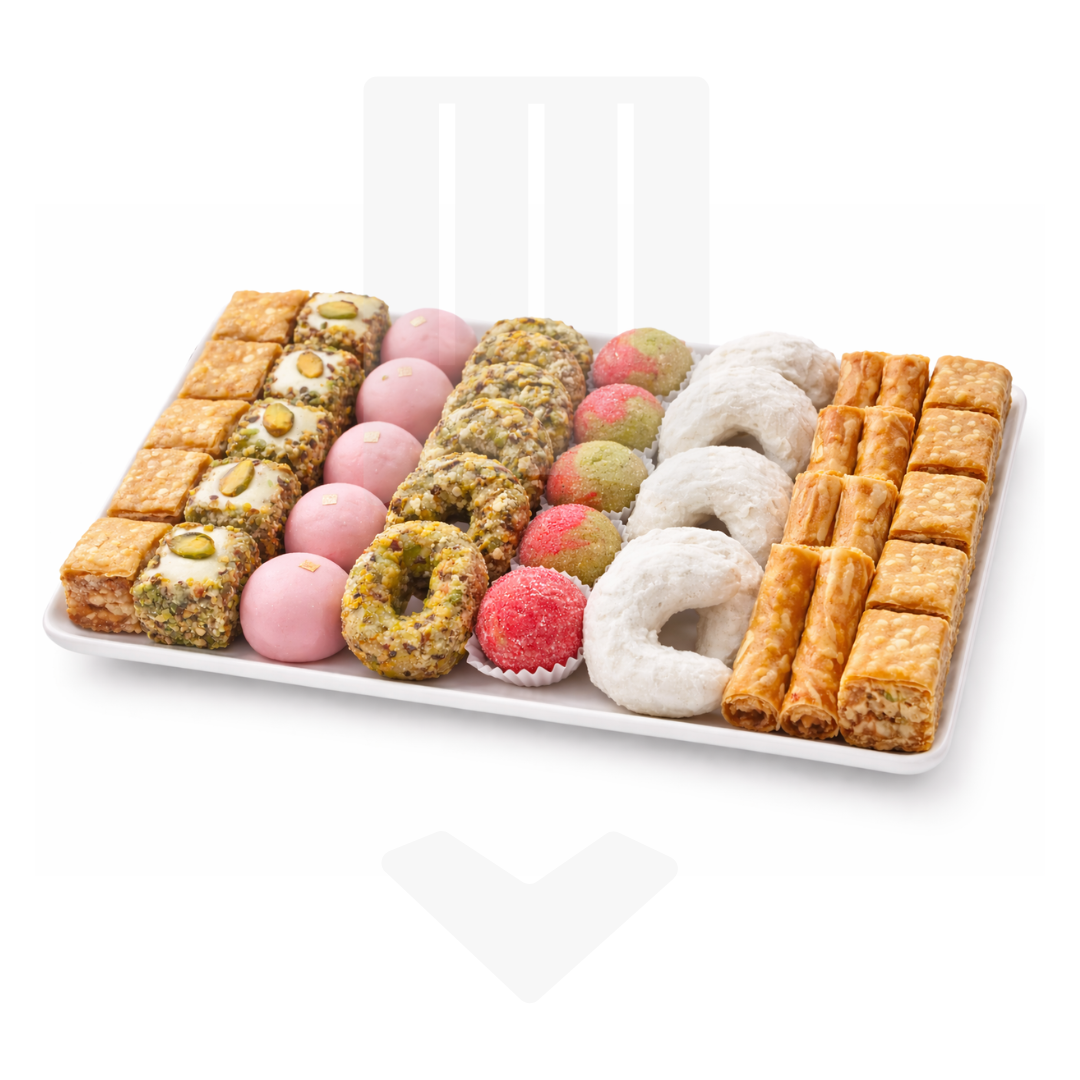 Plateau de pâtisseries Orientales