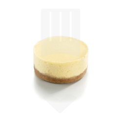 Portion individuelle d'un cheesecake premium