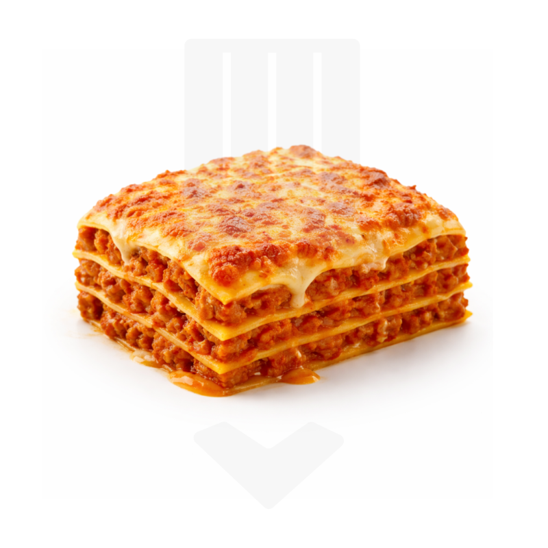 Lasagnes bolognaises précuites & surgelées