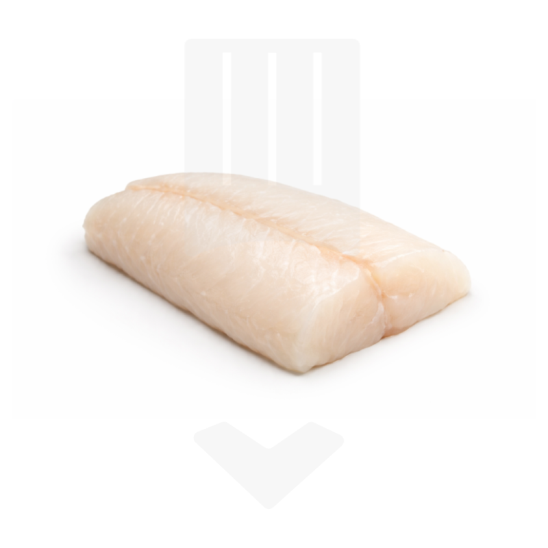 Coeur de filet de merlu blanc du Cap surgelé IQF