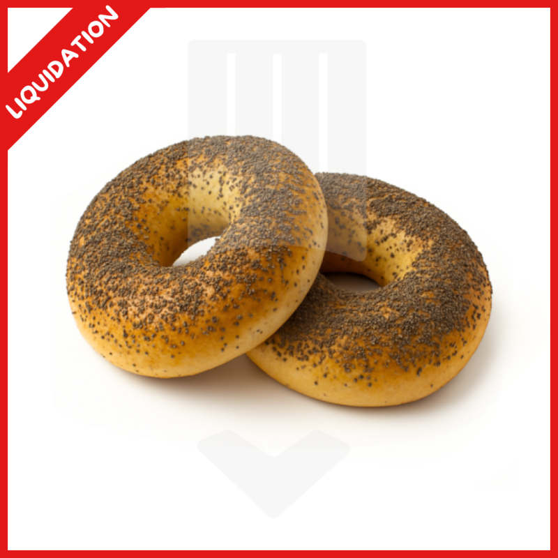 Bagels surgelés aux graines de pavot