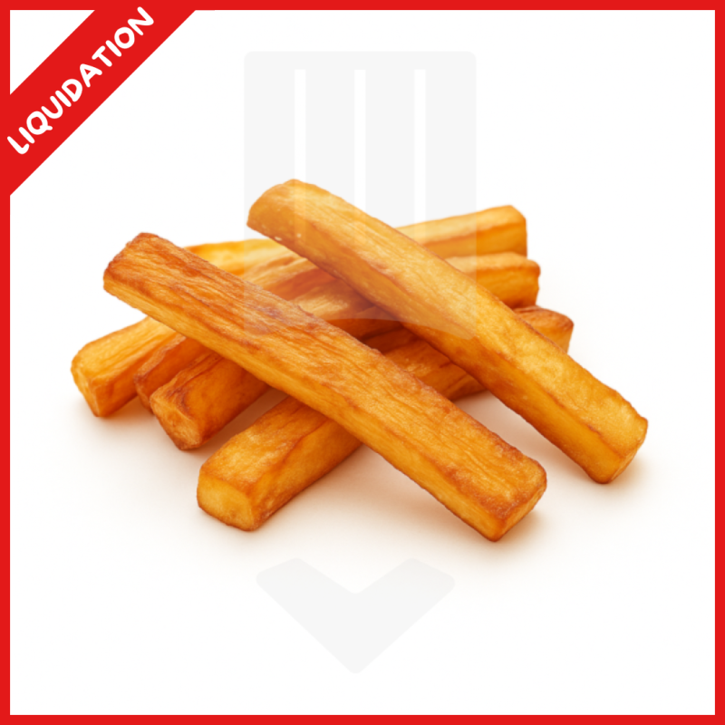 Sticks de manioc pré frites surgelées IQF