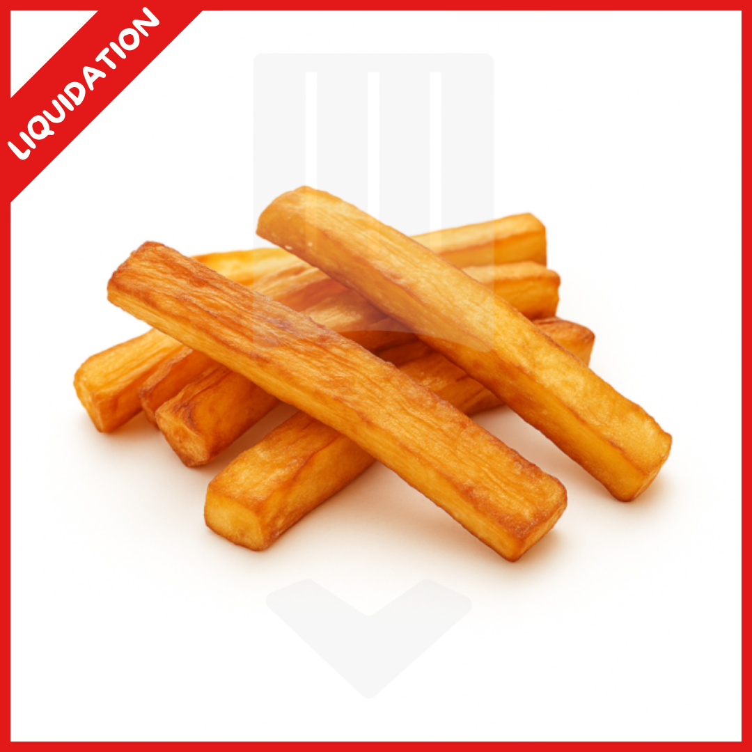 Sticks de manioc pré frites surgelées IQF