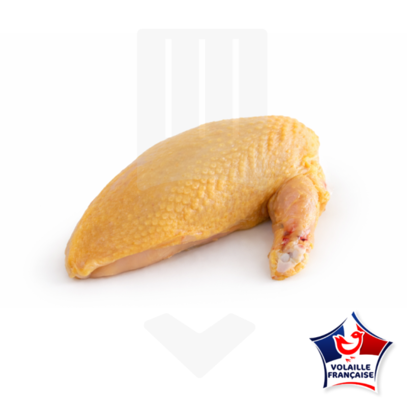 Suprême de poulet jaune d'origine France surgelé