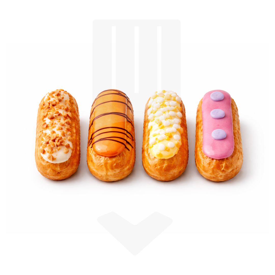Assortiment de mini éclairs pop 15gr