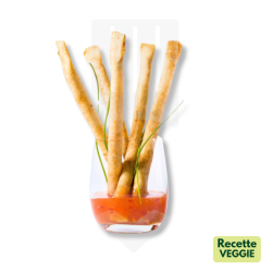 Rouleaux aux légumes végétariens façon oriental