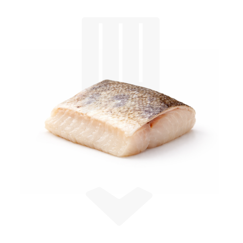 Pavé de sandre d'eaux douces avec peau