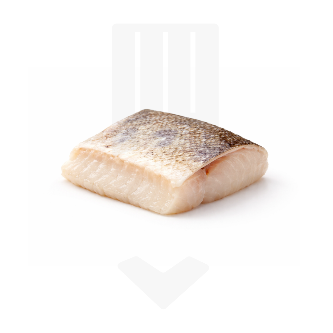 Pavé de sandre d'eaux douces avec peau