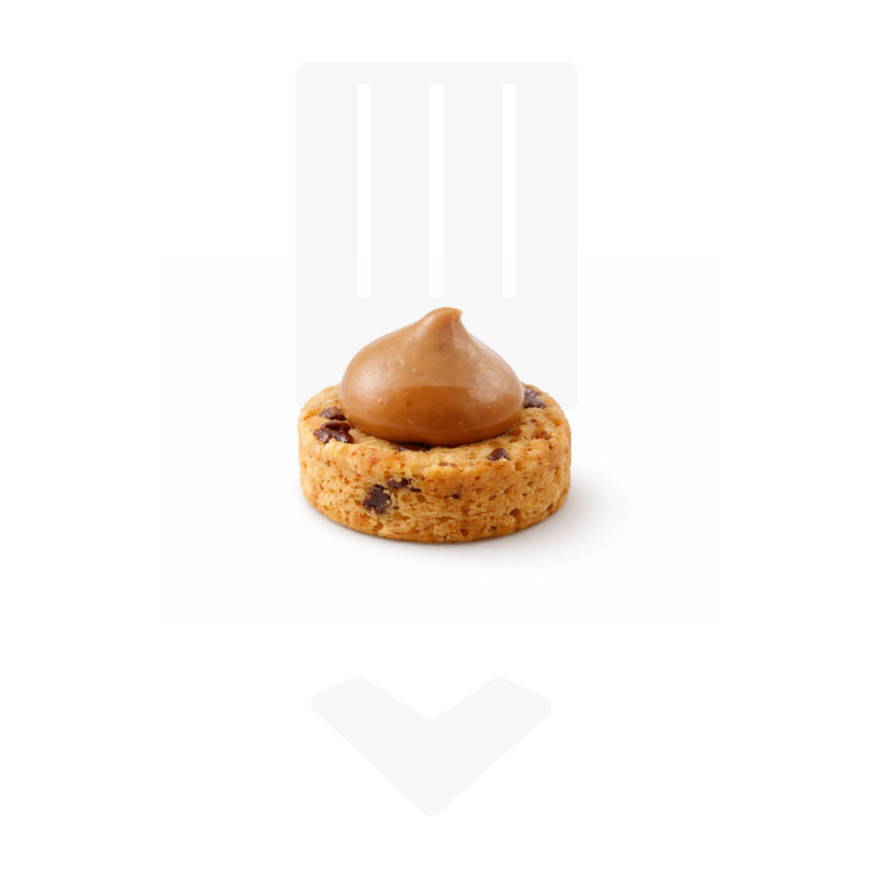 Mini Cookie Caramel Beurre Salé +/-15gr | Grossiste Alimentaire